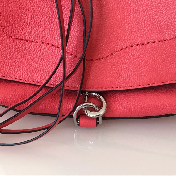 Rebecca Minkoff Stella Grapefruit Mini Satchel Bag - Picture 5 of 8